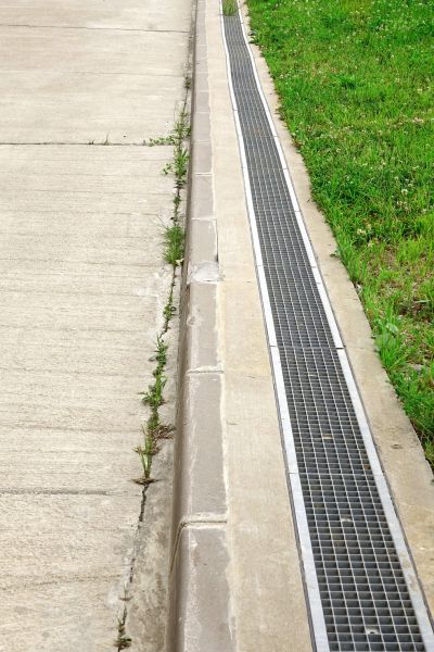 Concrete Drain Installation in Largo