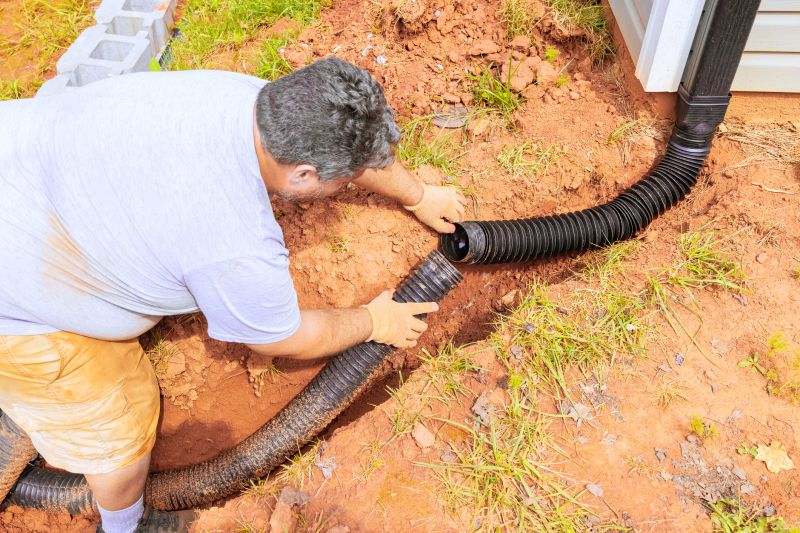 Rainwater Drain Installation